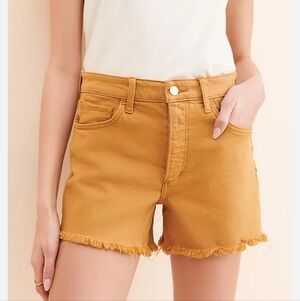 Anthropologie Joe's Jeans The Jessie Relaxed Cut Off Shorts In Almond Size 31
